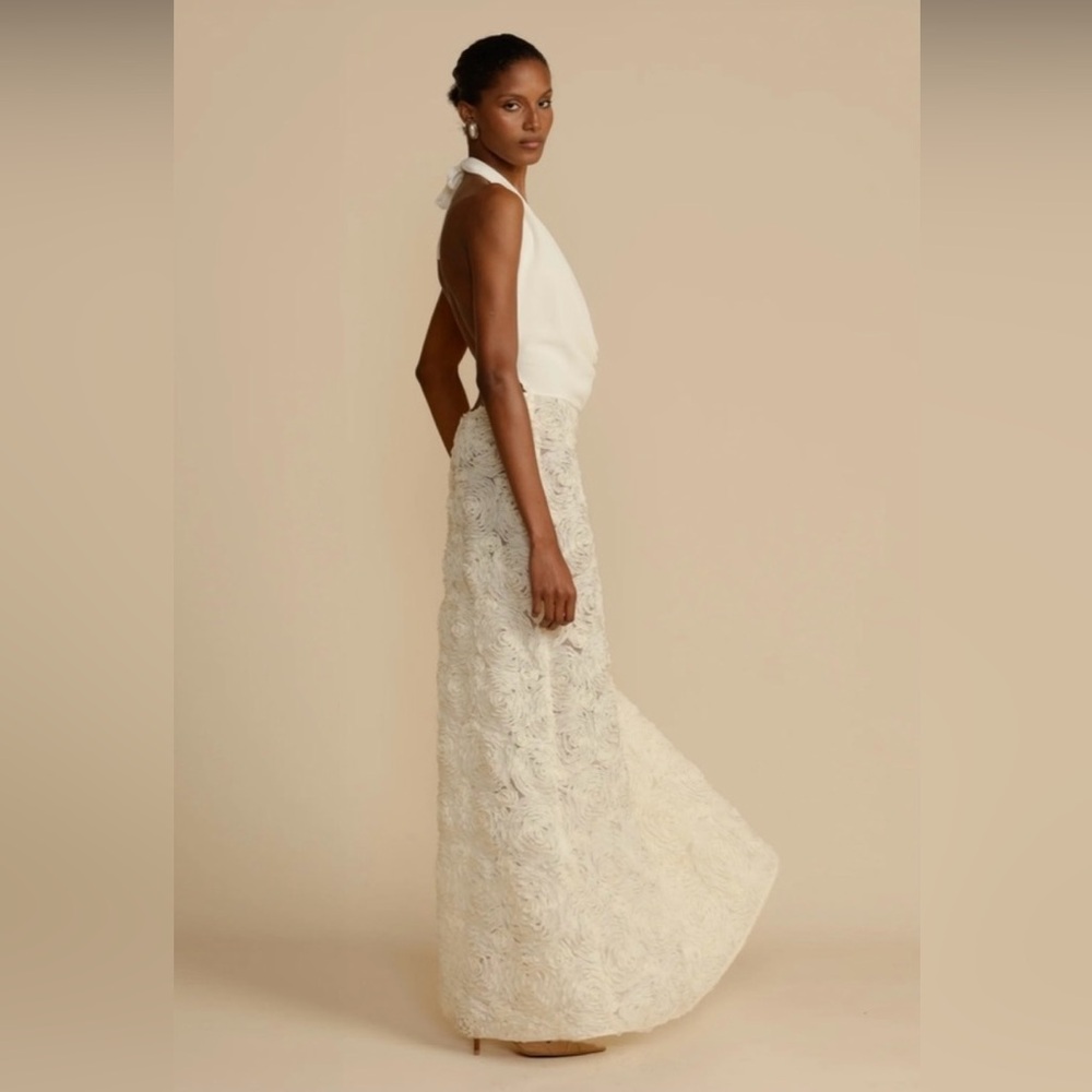 Adriana Arcina Ori Dress in Ivory